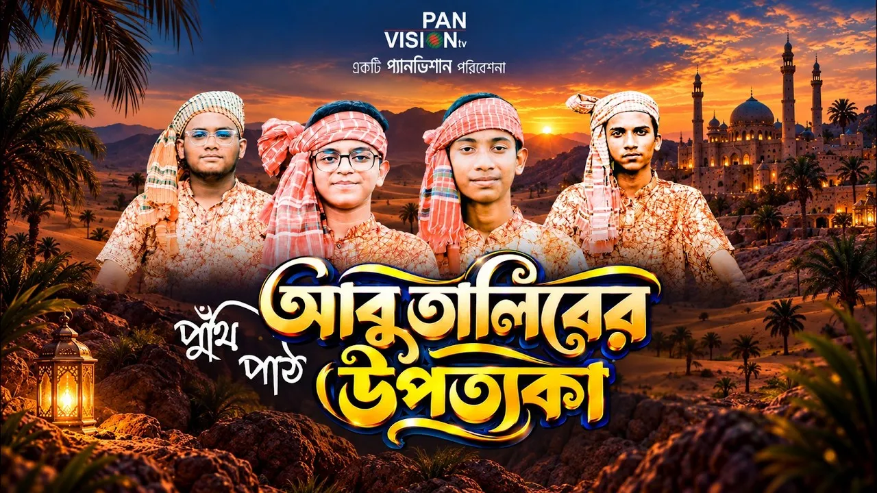 রাসূল (সা.) এর চাচা আবু তালিবকে নিয়ে পুঁথি পাঠ “আবু তালিবের উপত্যকা”