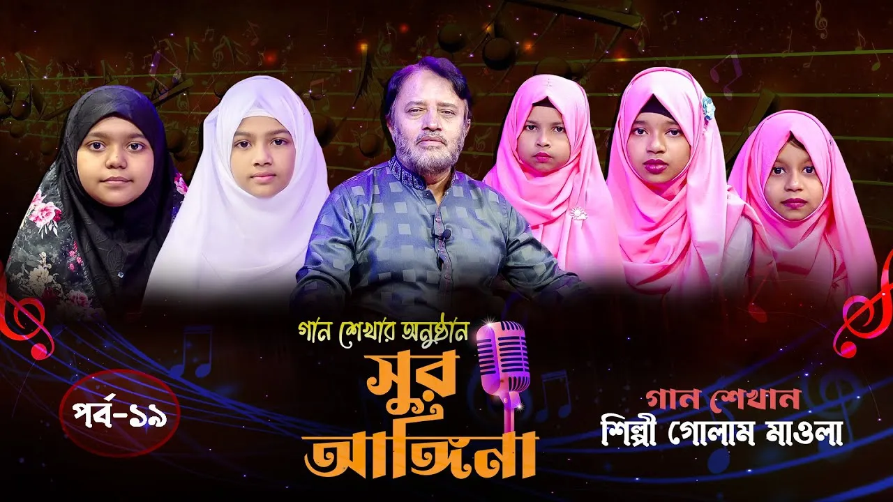 ছোট্ট বন্ধুদের গান শেখার অনুষ্ঠান : সুর আঙ্গিনা | পর্ব-১৯