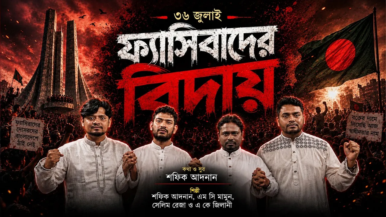 জুলাইয়ের গান : ৩৬ জুলাই - ফ্যাসিবাদের বিদায়