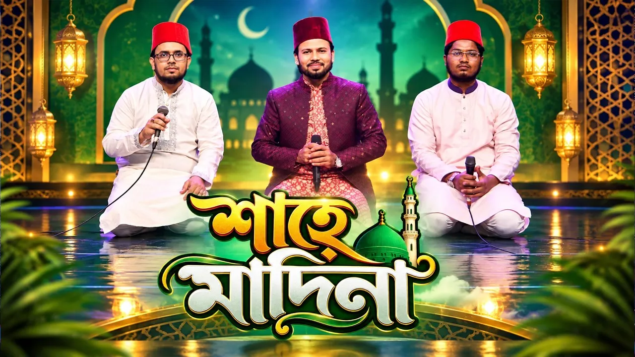 কাওয়ালী গান : শাহে মাদিনা | গাজী আনাস রওশান ও এস এম মঈন